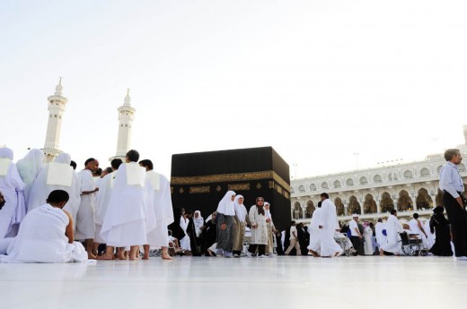 Kába ve městě Mekka v Saúdské Arábii je nejdůležitějším poutním místem islámu.