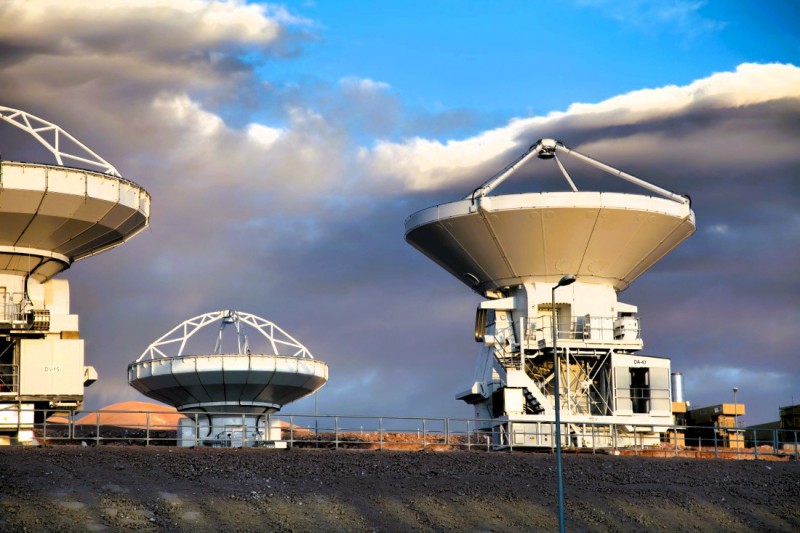 Mezinárodní astronomická observatoř ALMA.