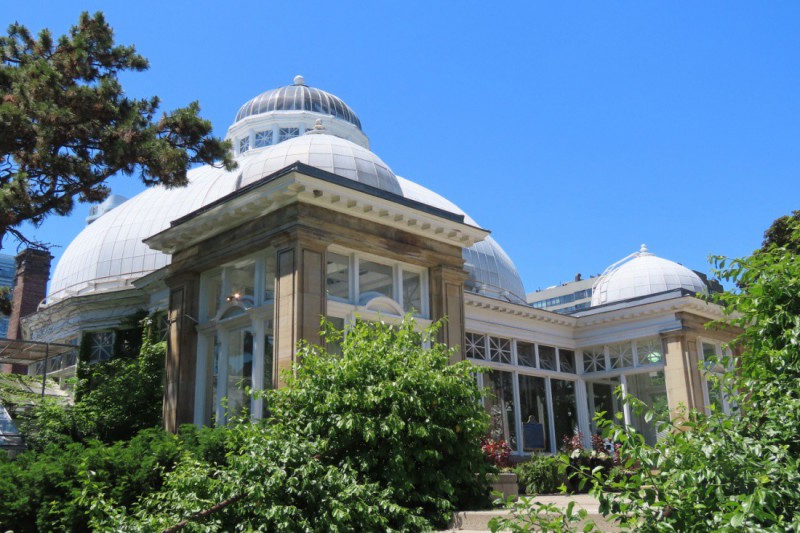 Botanická zahrada Allan Gardens.