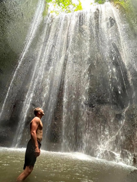 Vodopády v centrální části Bali.