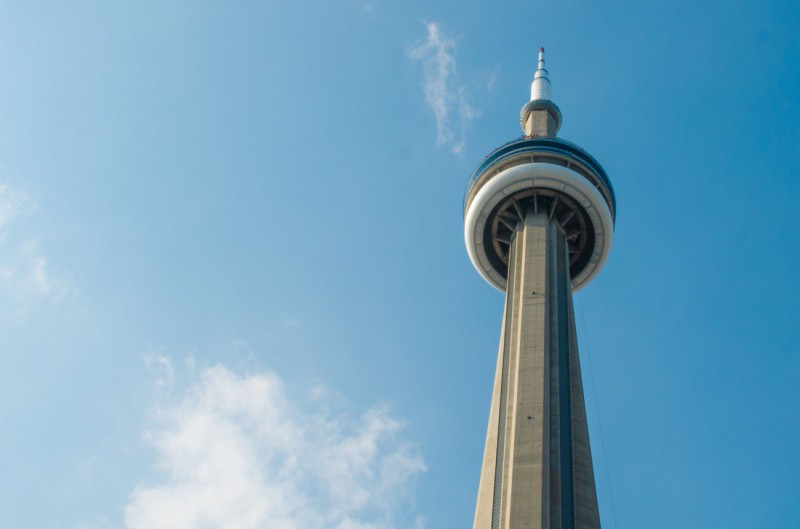 Věž CN Tower.