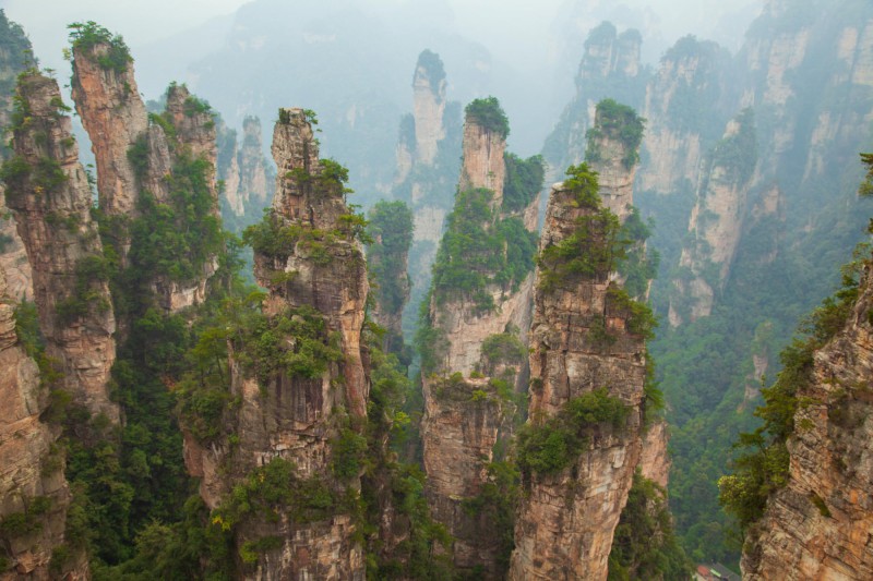 První národní park Číny Zhangjiajie (UNESCO)