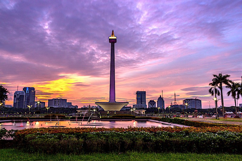 Jakarta. Od 17.8.2024 bývalé hlavní město Indonésie.