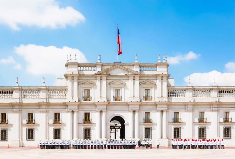 Palác La Moneda.