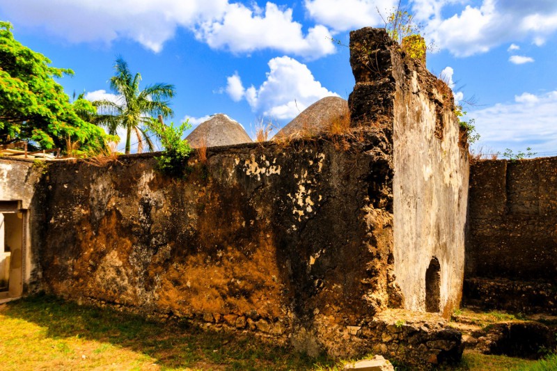 Ruiny paláce Mtoni.