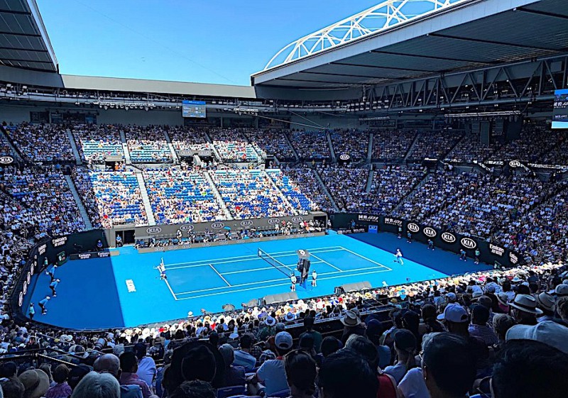 Rod Laver aréna.