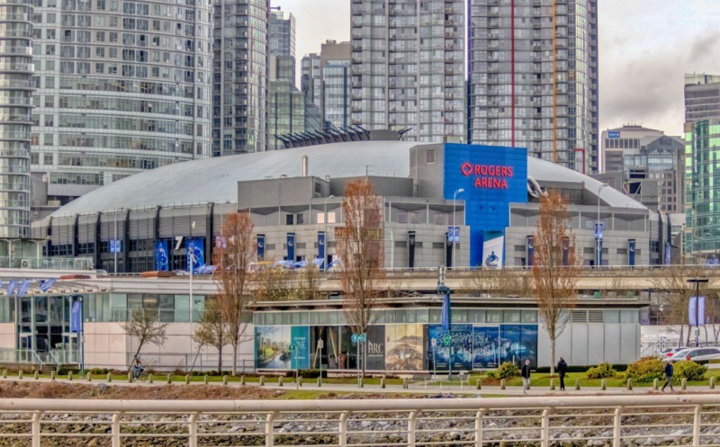 Rogers Arena.