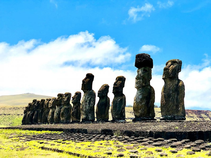 Tajemství soch Moai.