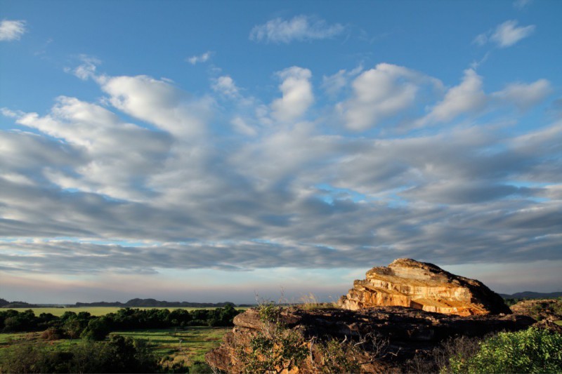 Skála Ubirr.