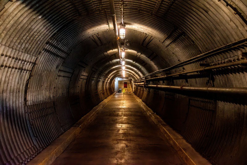 Bunkr a atomový kryt Diefenbunker.