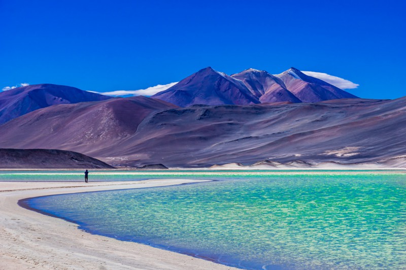 Kýčovité fotografie v poušti Atacama.