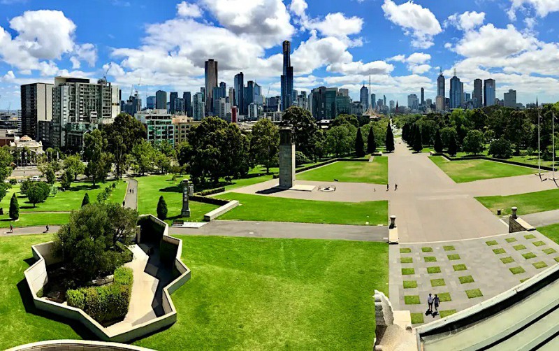 Panorama Melbourne.