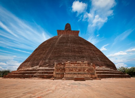 Anuradhapura, bývalé druhé hlavní město Cejlonu 