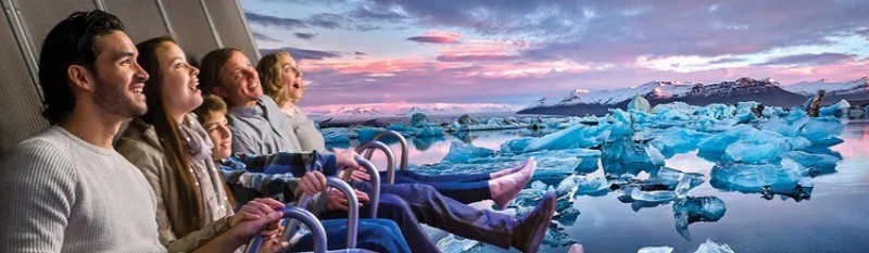 Virtuální let nad Islandem