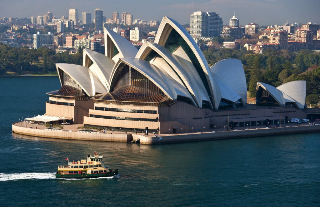 Opera house - symbol města Sydney