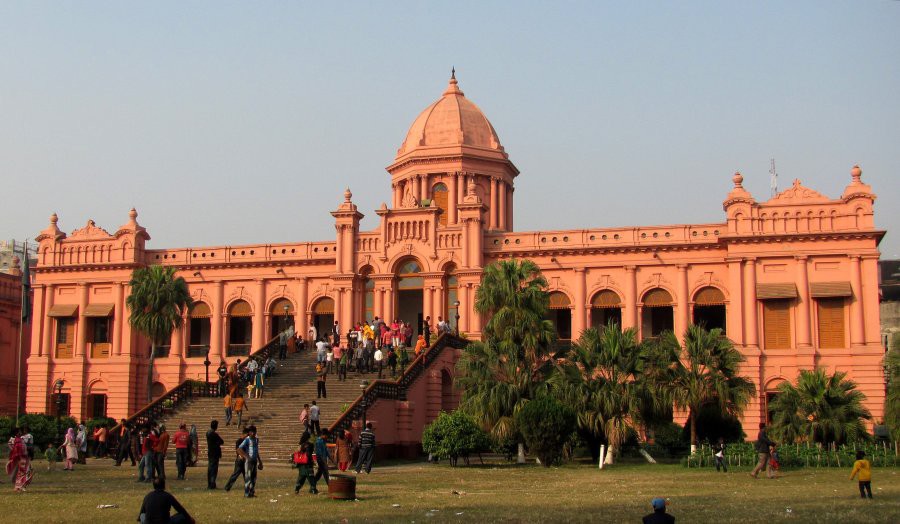 Ahsan Manzil - růžový palác vládců Dháky