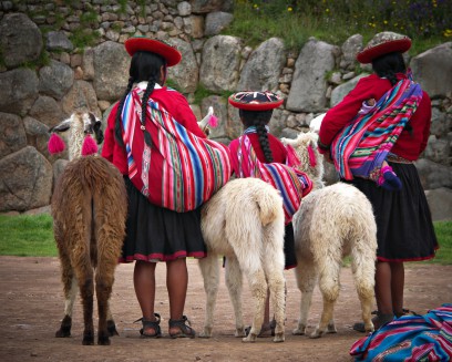 Typický pohled v Peru 